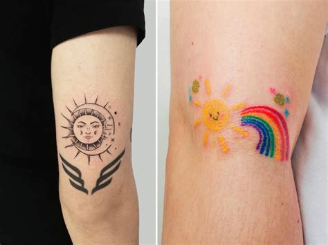 Sun And Moon Flower Tattoo | Best Flower Site