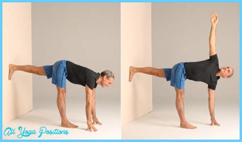 Yoga poses using wall - AllYogaPositions.com