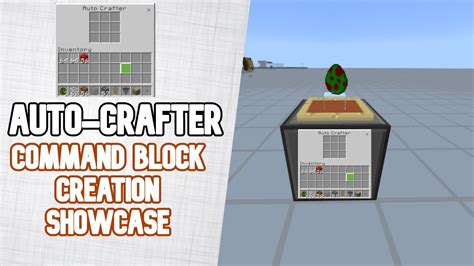 Minecraft Auto Crafter Showcase | Minecraft Command Block - YouTube