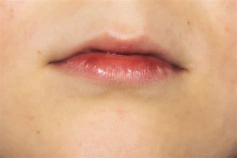 A Lips of a Boy. a Part of Face of Kid. a Skin Background Stock Photo - Image of young, adult ...