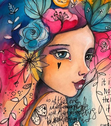 Art Journal Inspiration, Painting Inspiration, Art Journal Pages, Art ...