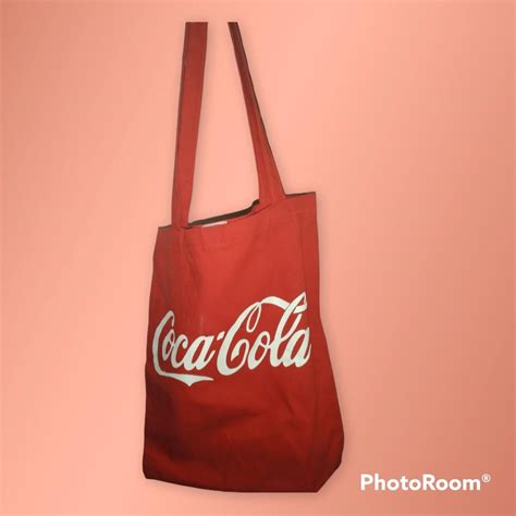 Coca Cola Red Totebag, Fesyen Wanita, Tas & Dompet di Carousell