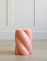 Pink Marshmallow Side Table | Rose & Grey