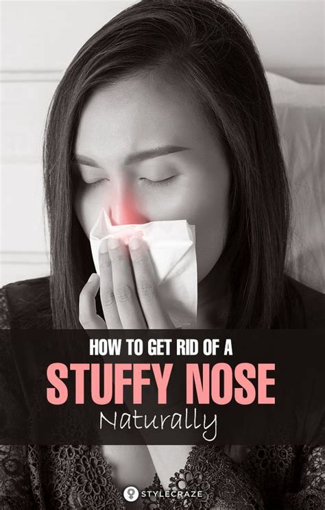 13 Ways To Get Rid Of A Stuffy Nose Naturally | Stuff nose remedies, Stuffy nose remedy ...