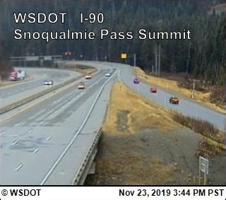 WSDOT - Snoqualmie Pass Road & Weather Conditions | Snoqualmie ...