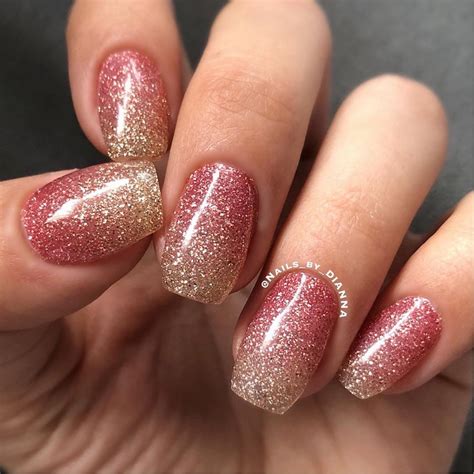 Chiêm ngưỡng mẫu ombre nails red and gold được yêu thích nhất