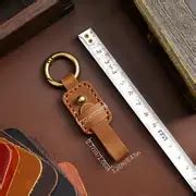 Handmade Leather Key Chain, Creative High-end Key Chain Pendant - Temu