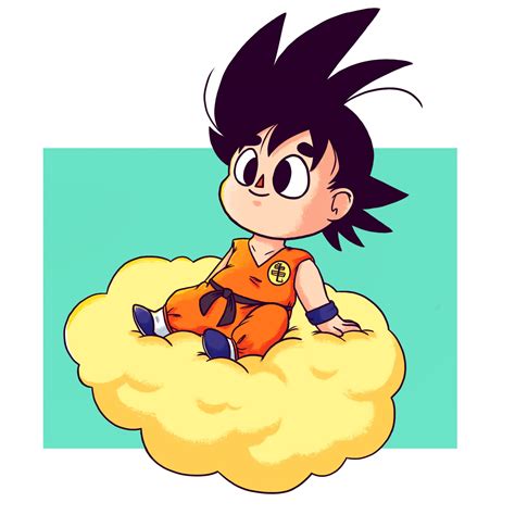 A happy baby Goku 🐉 : r/dbz