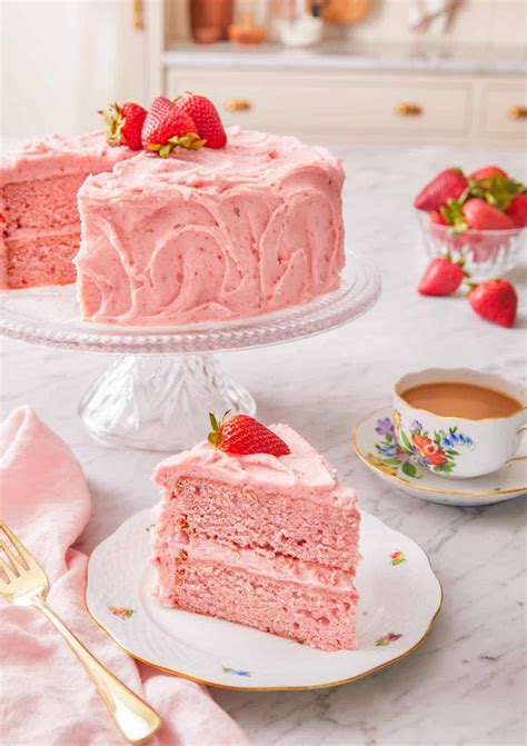 Strawberry Cake - Preppy Kitchen