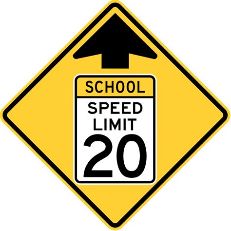 S4-5 REDUCED SPEED (SCHOOL) ZONE AHEAD - Signs & Safety Devices