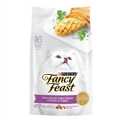 Fancy Feast Dry Cat Food With Savory Chicken & Turkey - 16 Ounces, 16 oz - Pick ‘n Save