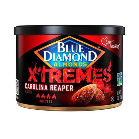 Quick Review: Blue Diamond Almond Xtremes - Carolina Reaper - Spicy ...