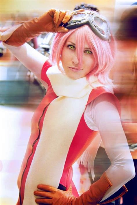 Fooly Cooly | Haruko Haruhara cosplay | Cosplay, Anime, White women