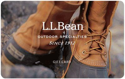 L.L.Bean Gift Cards and e-Gift Cards: Delivered FREE by Mail or Email