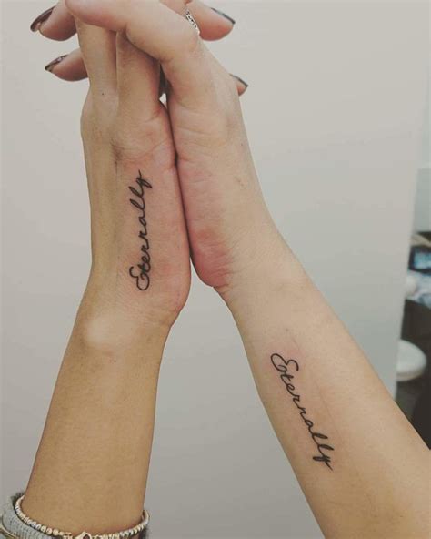 60 Cool Sister Tattoo Ideas to Express Your Sibling Love - Blurmark ...