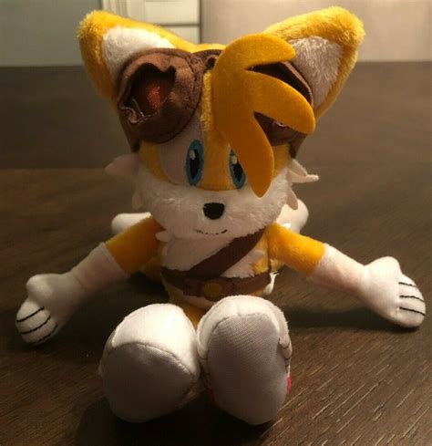 Mavin | Sonic The Hedgehog Sonic Boom Tails 8" Plush TOMY 2014 Rare HTF Stuffed Toy