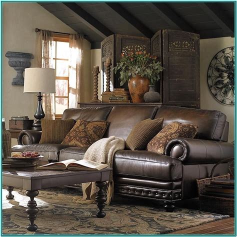 Living Room Brown Leather Sofas Decorating Ideas | Living room leather ...