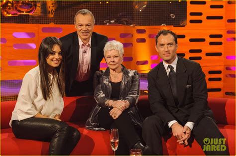 Mila Kunis & Jude Law: 'Graham Norton Show' Guests!: Photo 2823909 ...