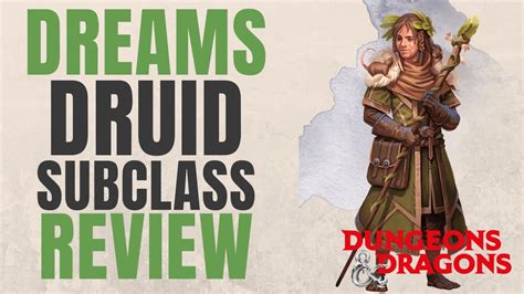 Circle of Dreams Druid - D&D 5e Subclass Series - YouTube