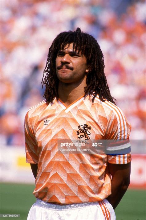 News Photo : Ruud Gullit of Netherlands looks on. Football Lovers ...