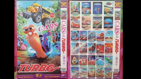 Cars 1-3 Turbo DVD Menu 2020 - YouTube