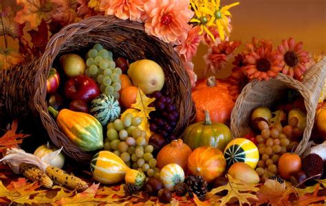 Thanksgiving Cornucopia Wallpapers - Wallpaper Cave