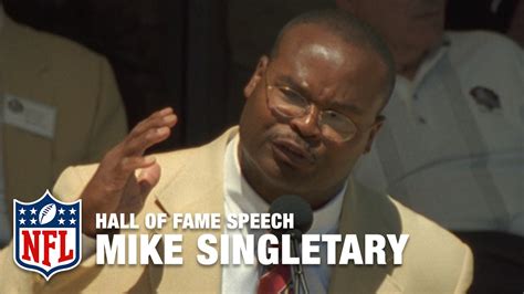 Mike Singletary "Winning" Hall of Fame Speech | NFL Network - YouTube