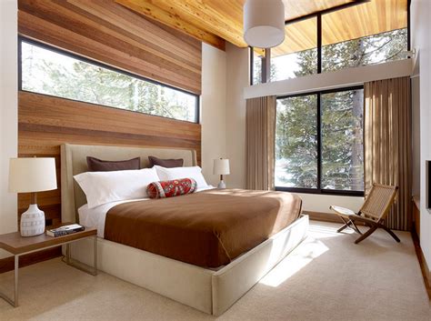 20 Contemporary Bedrooms with A Beautiful Outdoor View from Glass Windows | Home Design Lover