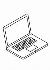 Coloring Pages Of A Computer sketch template