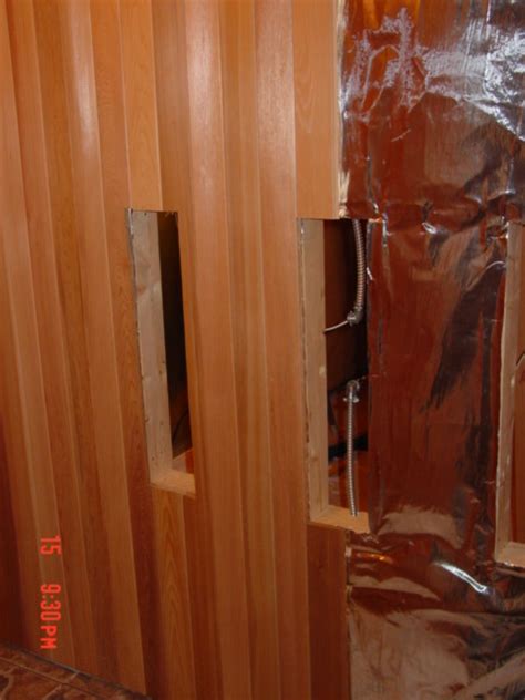 infrared heaters installation - DREAMSAUNA