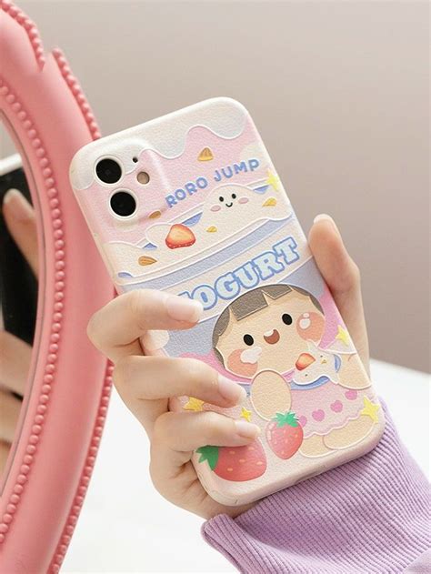 Cute iPhone Cases Aesthetics | Kawaii Japanese Yogurt Baby iPhone Case