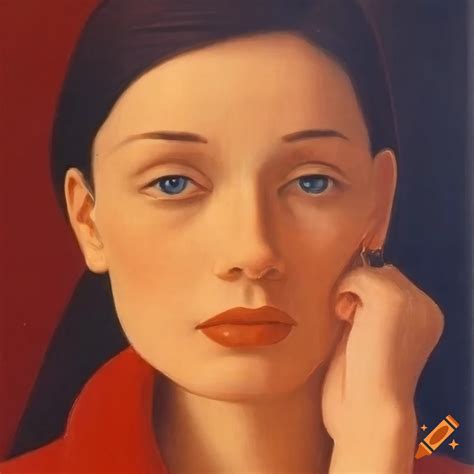 Bright portrait of a french woman in casual style