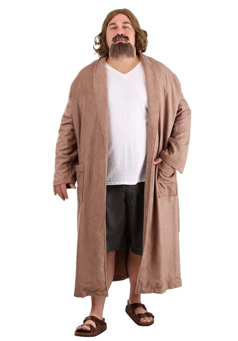 Plus Size The Big Lebowski The Dude Bathrobe Costume - Walmart.com