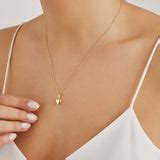 Gold Heart Pendant Necklace – Lily & Roo