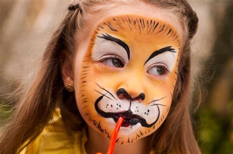 Easy Animal Face Painting For Kids