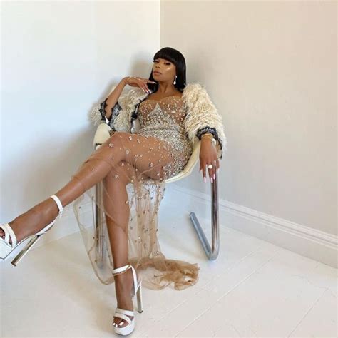 Bonang Matheba back on Instagram in sizzling pictures