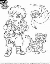 Go Diego Coloring Pages Printable  Home sketch template