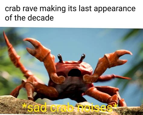 Sad crab rave noises : memes