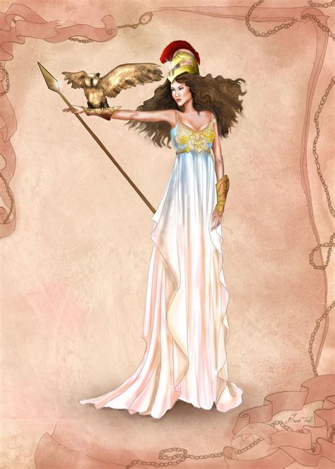 Greek Goddesses Dress Drawings