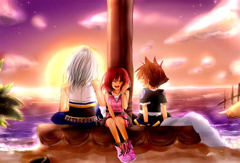 Sora/Kairi/Riku - Kingdom Hearts Photo (23098952) - Fanpop