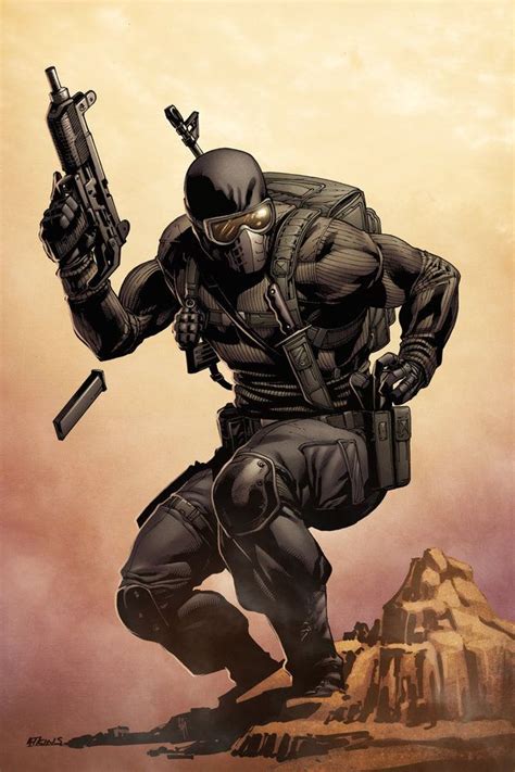 Commando Snake Eyes | Snake eyes gi joe, Snake eyes, Comic art