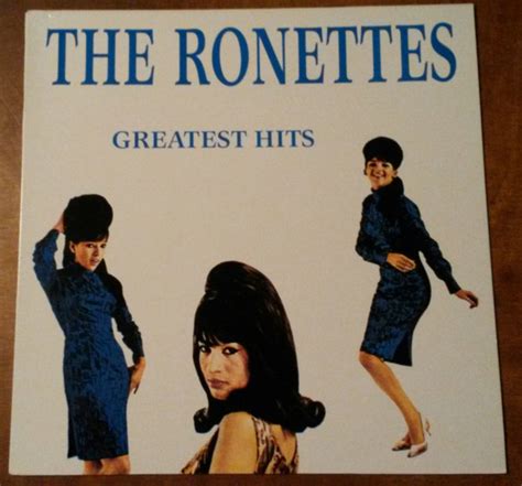 The Ronettes - Greatest Hits (1990, Blue Transparent, Vinyl) | Discogs