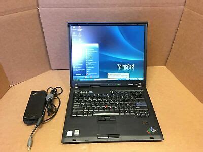 IBM ThinkPad T60 Laptop 15"inch LCD 1.83GHz 60GB HDD 1GB RAM Windows XP Pro | eBay