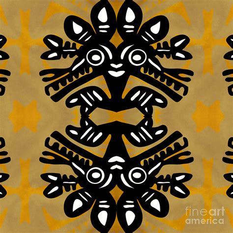 Tribal african art design Digital Art by Paul Cummings | Fine Art America