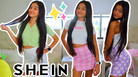 SHEIN CLOTHING HAUL AND TRY ON FOR TEENS 2020💗 - YouTube