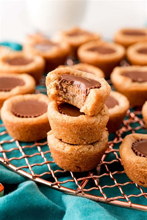 These Reese's Peanut Butter Cookie Cups use just premade cookie dough ...