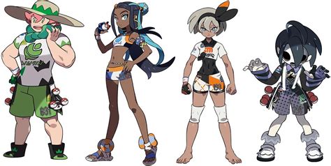 Here’s What The Numbers On Pokemon Sword & Shield Gym Leaders’ Outfits Mean – NintendoSoup