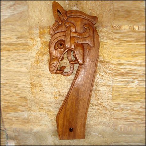 Viking Carvings Archives - Celtic, Viking and Lamp Woodcraft Carvings ...