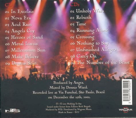 dAnKdUnK: ANGRA - 2002 - Rebirth World Tour - Live In Sao Paulo