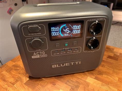 Bluetti AC70 Portable Power Station Review